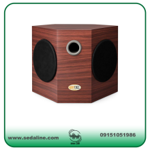 بلندگو دکوراتیو طرح چوب متال