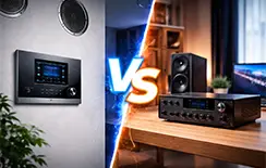 آمپلی فایر دیواری بهتره یا رومیزی؟