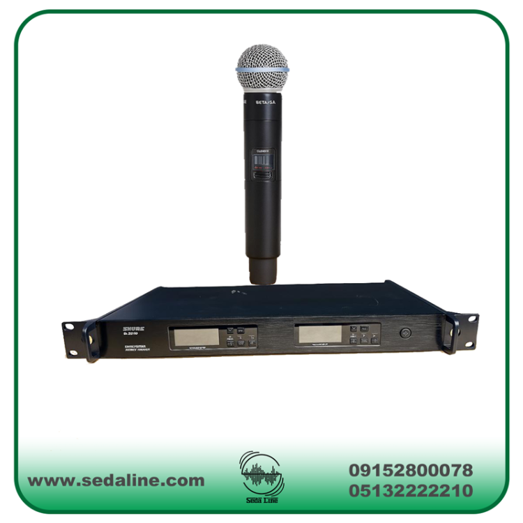 میکروفن شور بی سیم تک دستی مدل QLX گرید 1