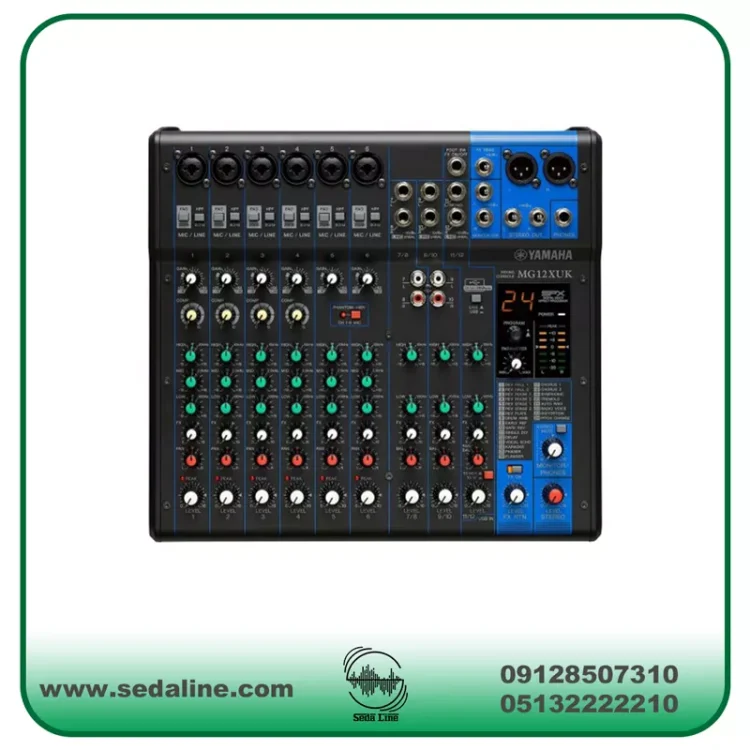 میکسر اورجینال YAMAHA – MG12 آنالوگ