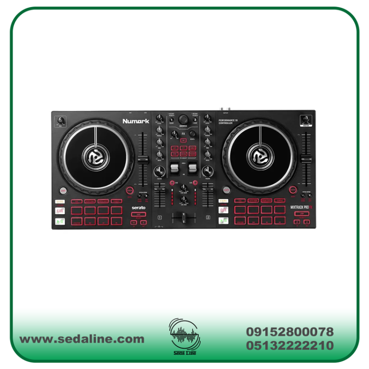 دستگاه دی جی کنترلر NUMARK مدل MIXTRACK PRO FX