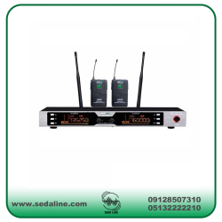 میکروفن بی سیم دو یقه ای aap pro – 700