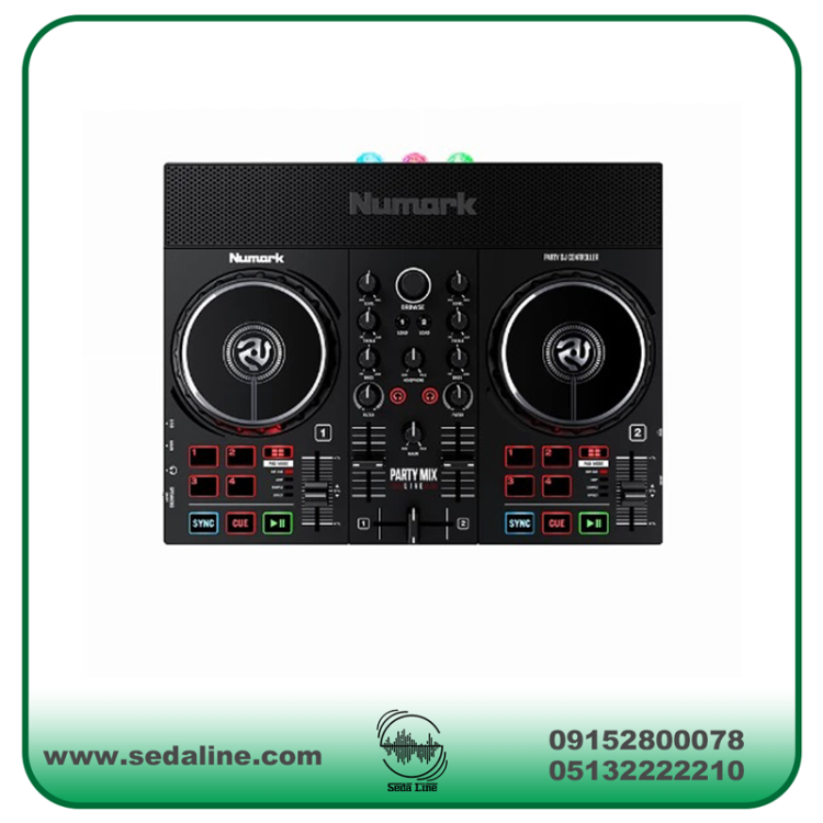 دستگاه دی جی نیومارک NUMARK مدل PARTY MIX LIVE