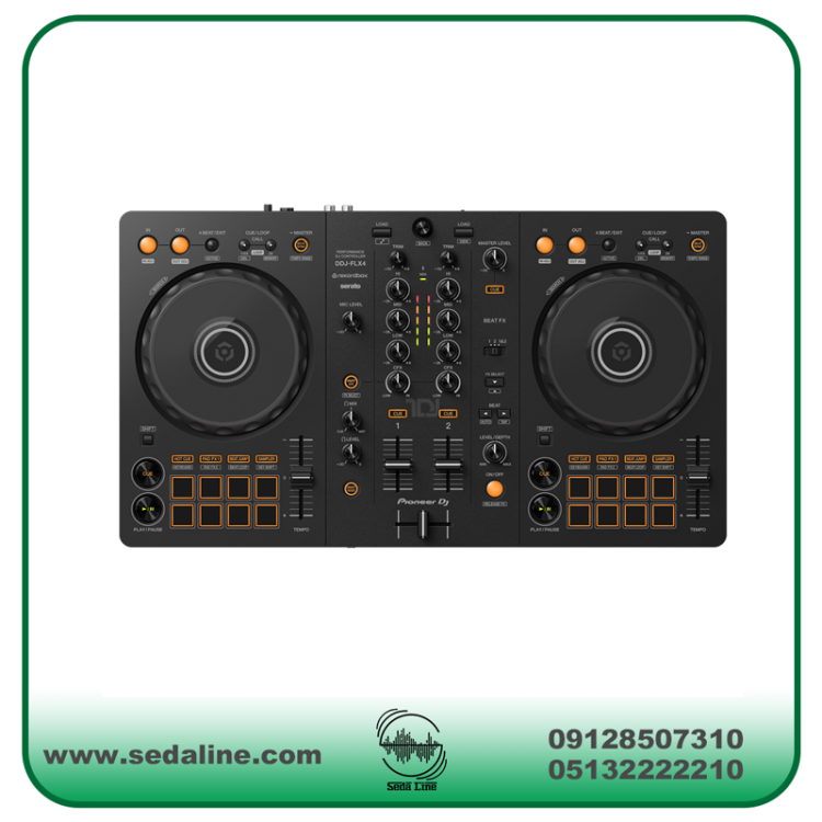 دستگاه دی جی پایونیر Pioneer DDJ-FLX4