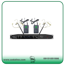 میکروفن بی سیم دو هدمیک برند ADLER